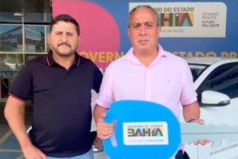 DEPUTADO VITOR AZEVEDO ENTREGA VEÍCULO PARA REFORÇAR SAÚDE BÁSICA DO DISTRITO DE PIAUS E REGIÃO