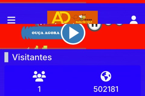 Site da Rádio Abelha Dourada FM Ultrapassa Marca de 500 Mil Acessos