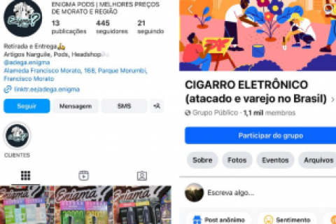 Além de bebidas com mentanol, crime organizado expande negócios com ‘vapes’