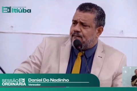 Vereador Daniel do Nadinho Levanta Questão sobre Inatividade do CONSEG em Itiúba